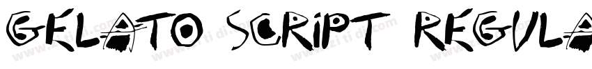 Gelato Script Regula字体转换